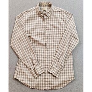 J.CREW Men's Slim Stretch Long Sleeve Casual Shirt, Plaid, Size‎ M